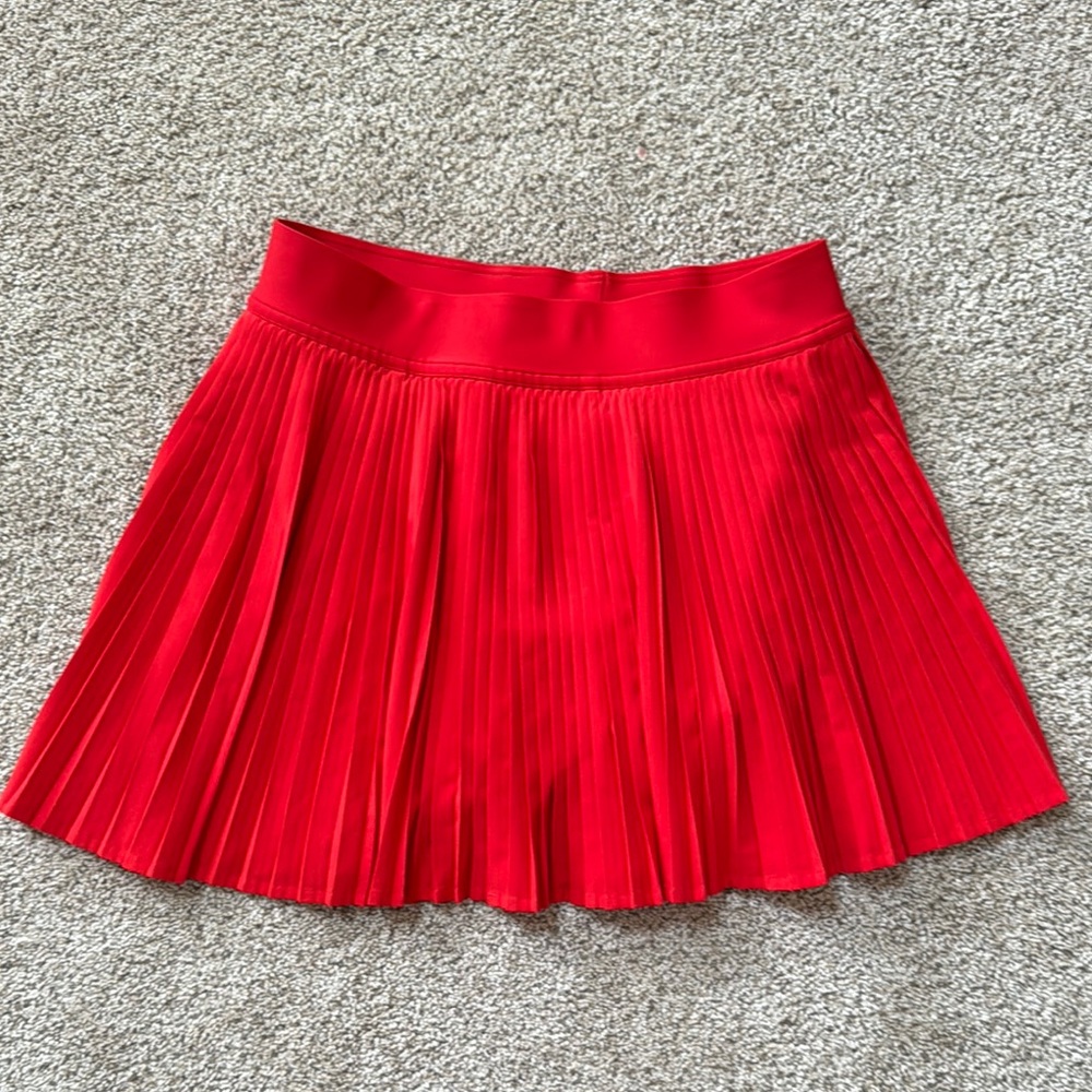 Lululemon Varsity High Rise Pleated Tennis Skirt